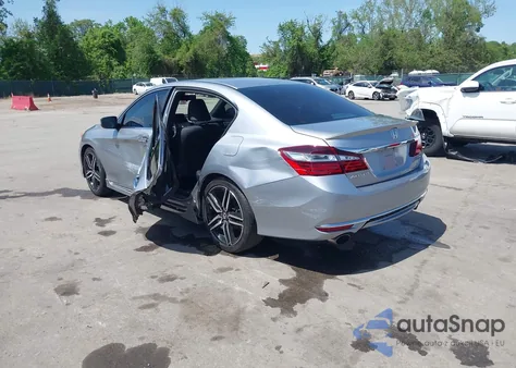 2017 Honda Accord Sport from USA, damaged, VIN 1HGCR2F5XHA031510